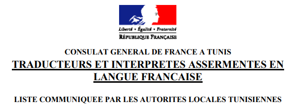 Traducteur agrée sales arabe francais